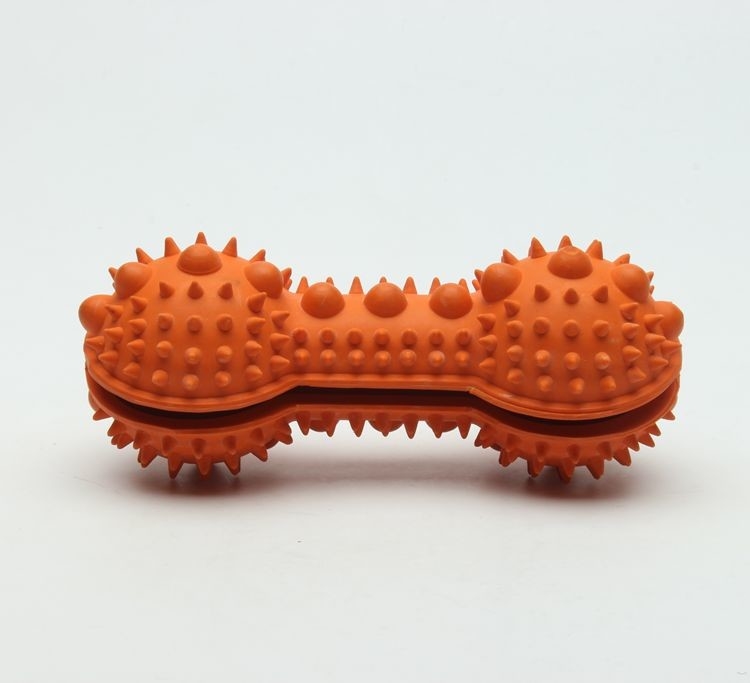 Durable Chew Treat Rubber Chew Toys Treat Dispensing Dog Toys 160g Weight