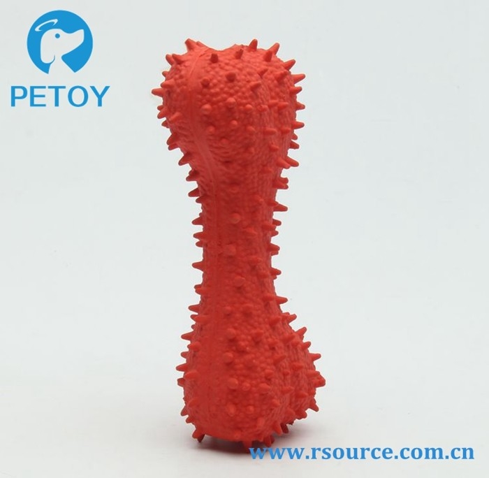 Spiky Latex fetch dog toys for sale dog toys and bones cheap small dog toys