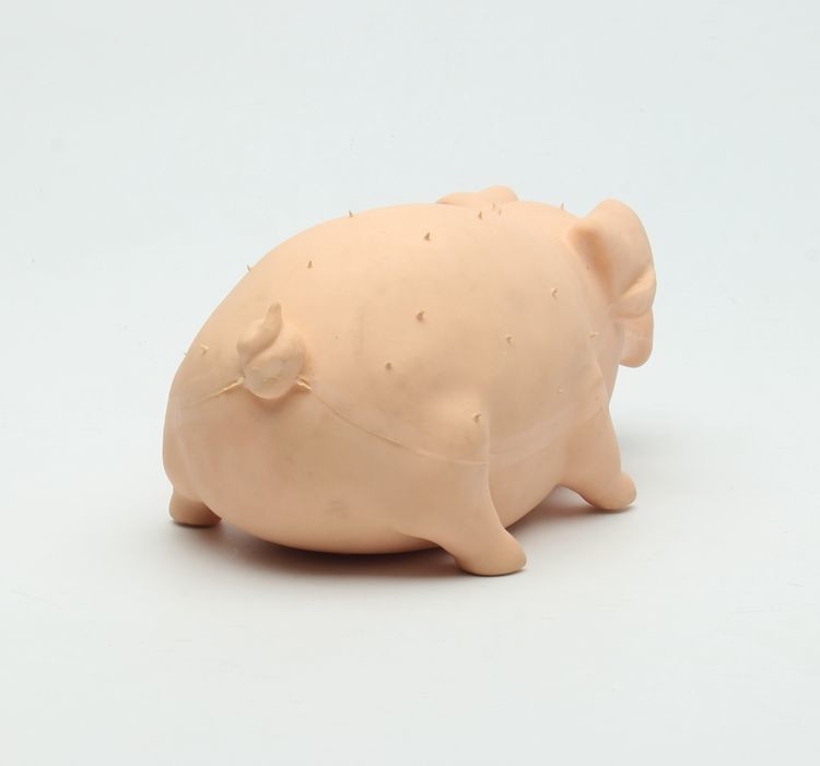 Toxic Free pet toy squeakers soft latex dog toy funny pig toy