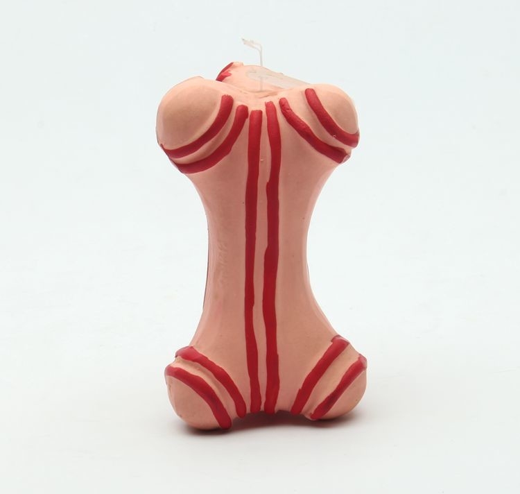 Bone Shape Latex Pet Toys , Professional Safe Chew Toys For Puppies