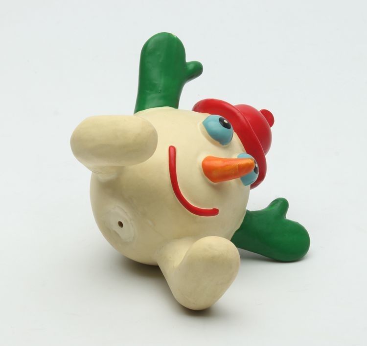 Bright Funny Clown Dog Toy Indestructible Squeaky Dog Toys Unique Design