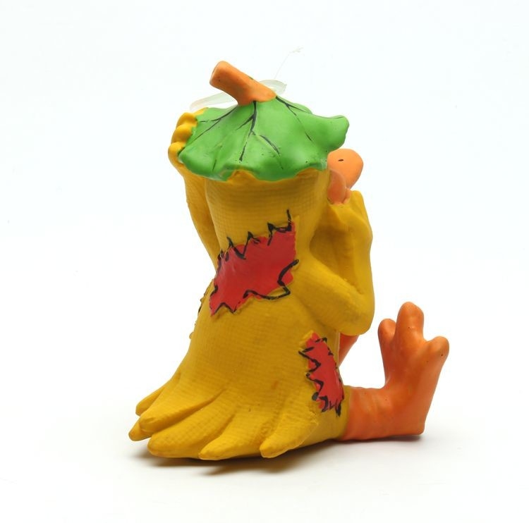 Commercial Jolly Latex Pet Toys , Lovely Squeaky Latex Duck Dog Toy