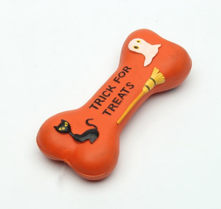 Halloween Bone squeaky dog toy healthy dog toy
