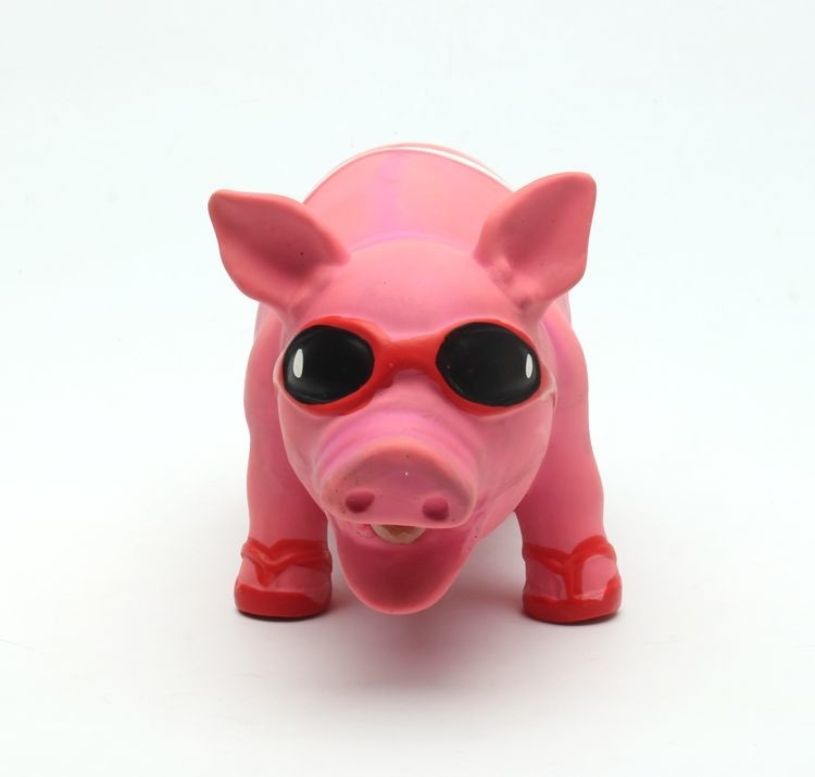 Squeaky pig dog toy the toy dog toys for small dogs to chew on