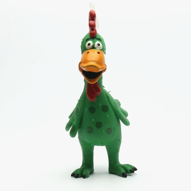 2018 Green chicken pet toy chew toys for dogs