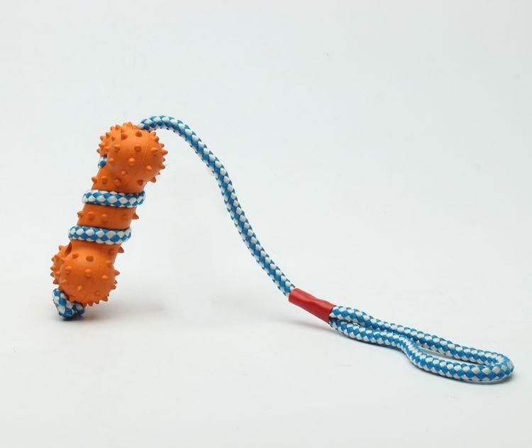 Bone Shape Heavy Duty Dog Rope Toy Cleaning Dog Toys Customized Color