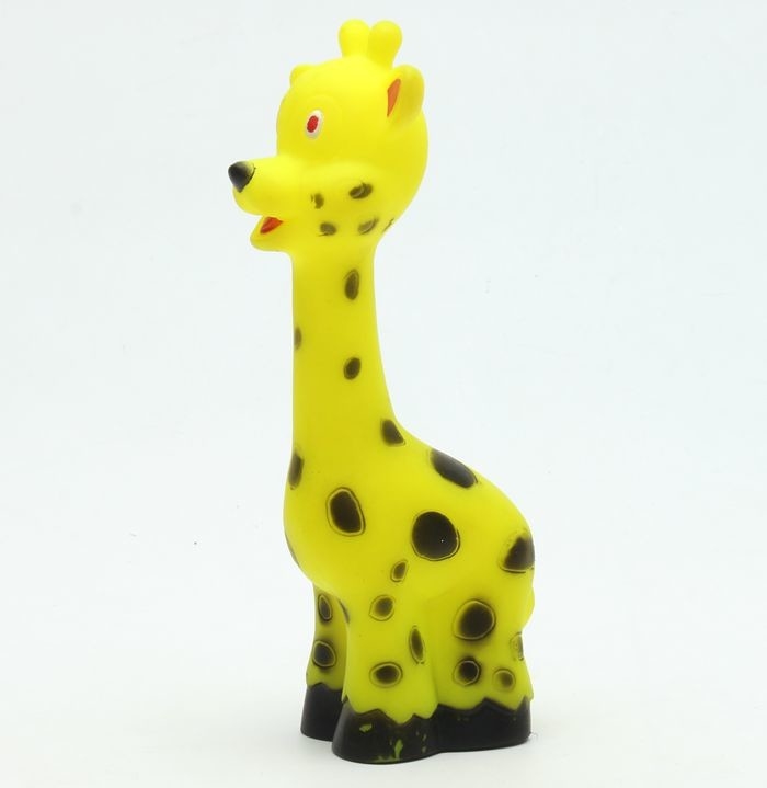 Giraffe Customized pet chew toy vinyl toys for dogs