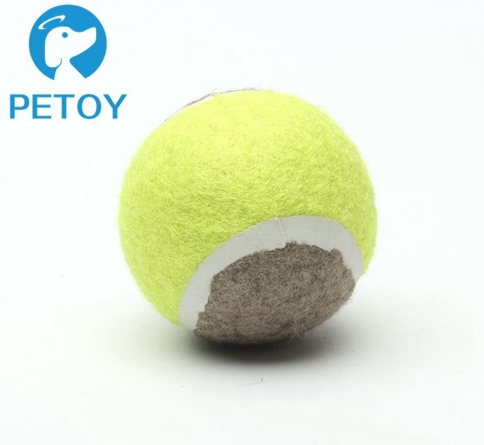 Outdoor Pet Training Durable Pet Toys / Large Tennis Balls For Dogs