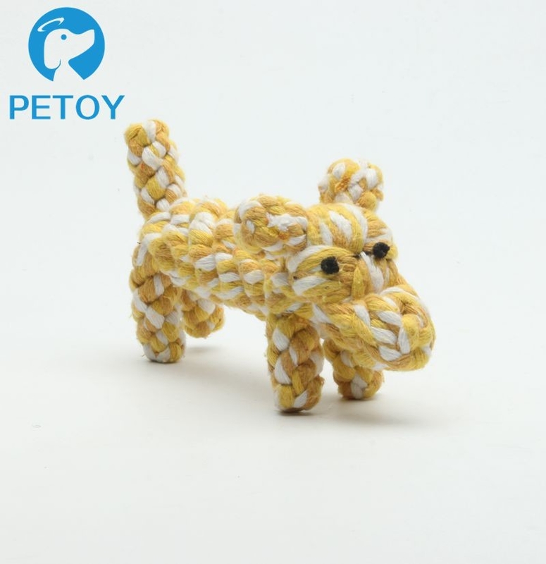 Eco - Friendly  Durable Pet Toys Cute Animal Shape For Tugging Chewing