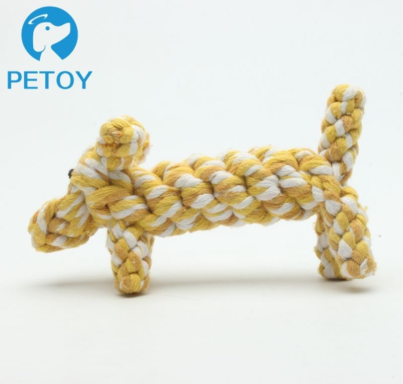 Eco - Friendly  Durable Pet Toys Cute Animal Shape For Tugging Chewing