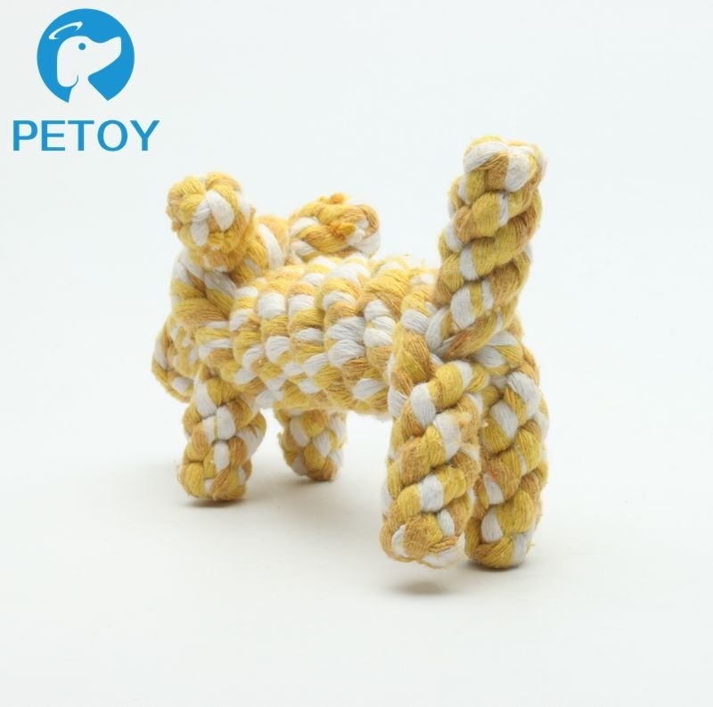 Eco - Friendly  Durable Pet Toys Cute Animal Shape For Tugging Chewing