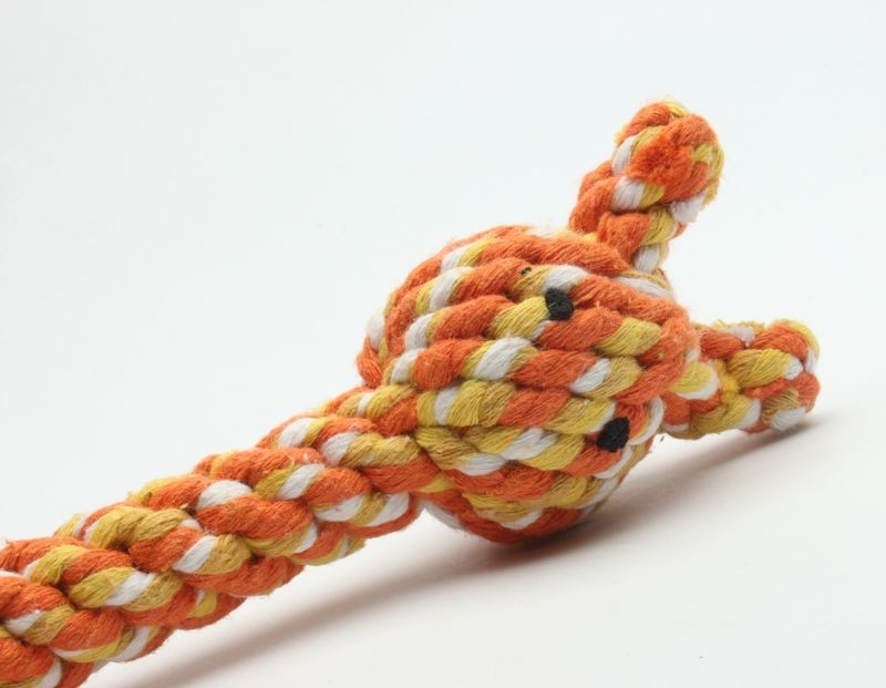 Lovely rope animal dog toy cute Rabbit Shape environmental friendly