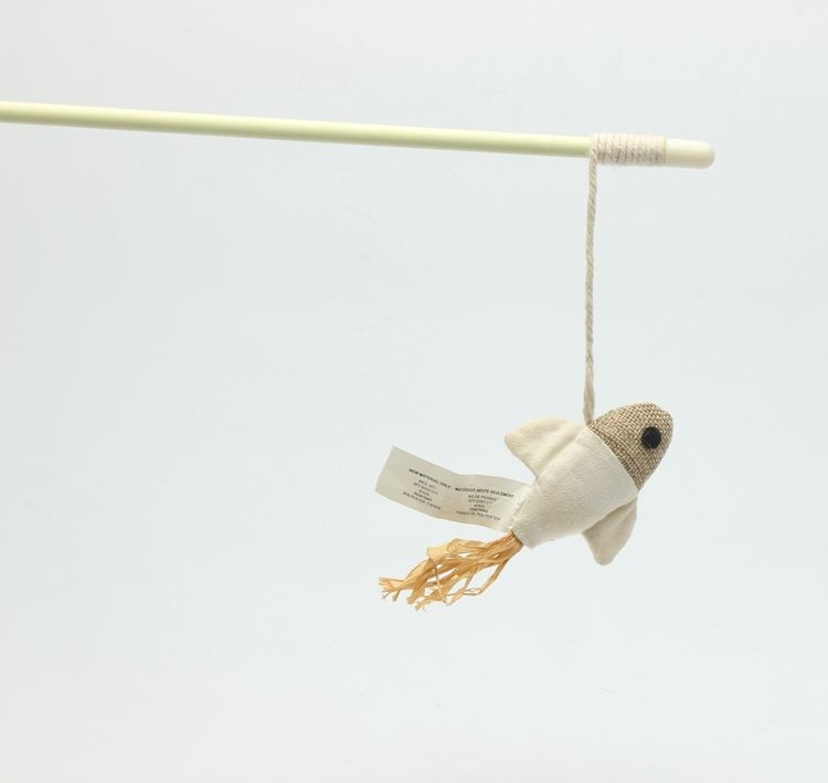 Luxury Cheap cat toy stick fish cat toy chicken pet toy
