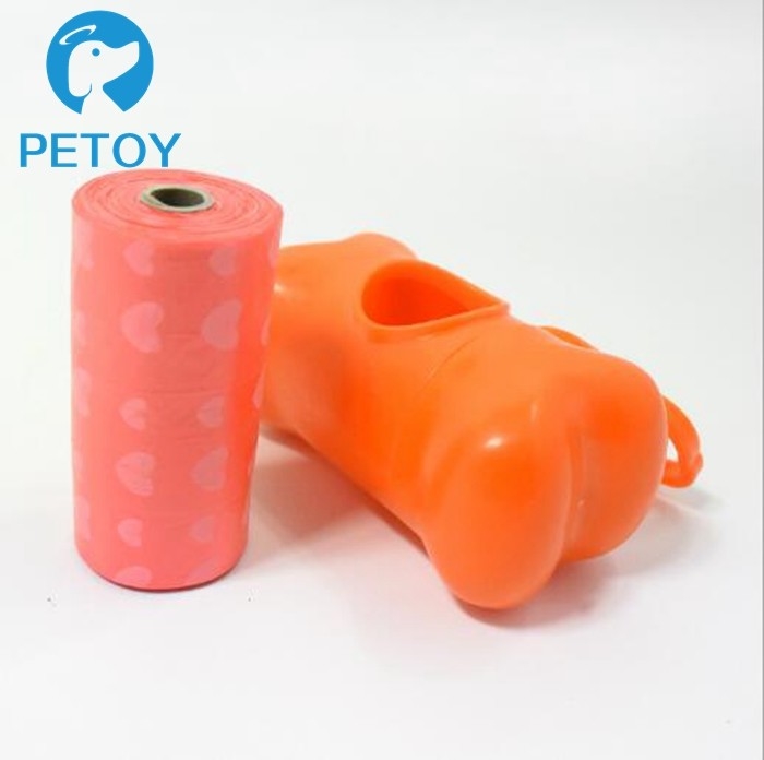 Easy Clean Degradable Dog Poop Bags / Eco Friendly Dog Waste Bags Custom Printed