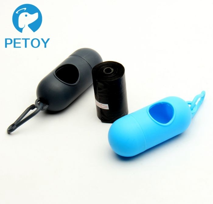 Portable Dog Biodegradable Poop Bags / Dog Waste Poop Bags  Customized Size
