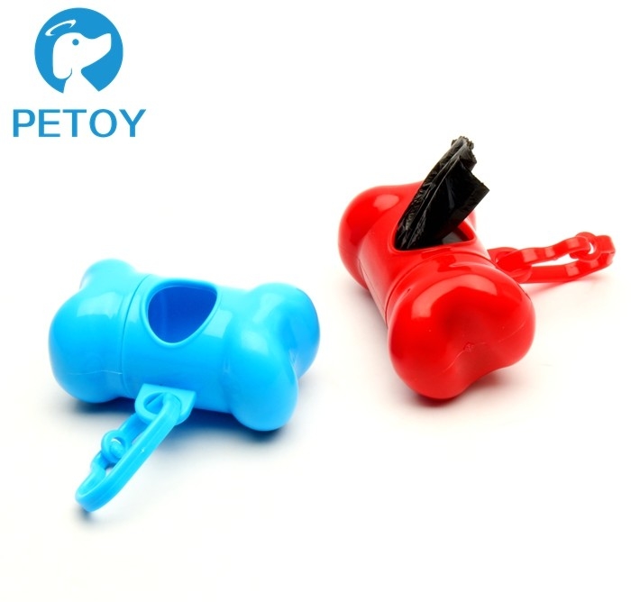 Portable Dog Biodegradable Poop Bags / Dog Waste Poop Bags  Customized Size
