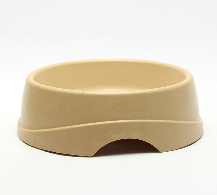 Customized  Xl Bamboo Pet Bowl Lightweight Long Service Life BSCI Approved