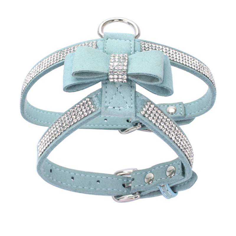 Nylon Backpack Luxury Dog Harness / Adjustable Dog Harness No Pull Easy To Clean